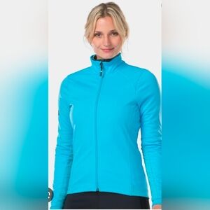 Bontrager Velocis Subzero Softshell Cycling Thermal Winter Jacket Blue Medium